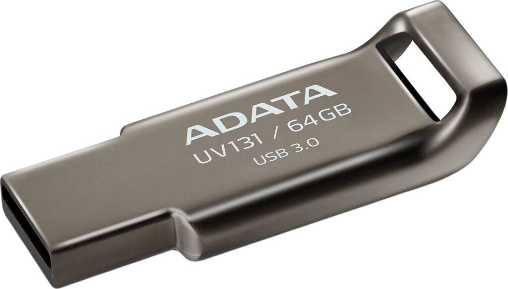 Memorie USB ADATA UV131, 64GB, USB3.1, Gri