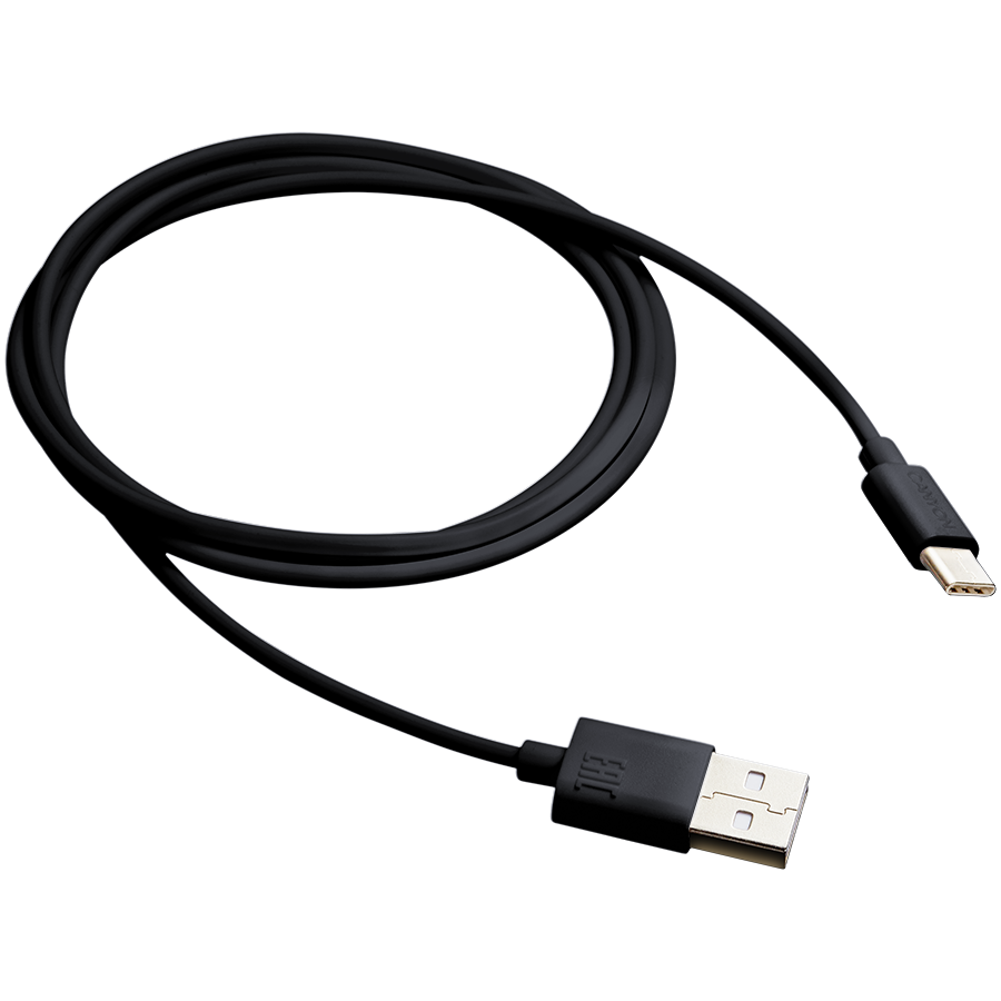Cablu de date Canyon, UC-1 USB-C 5W, 1m, Black (CNE-USBC1B)