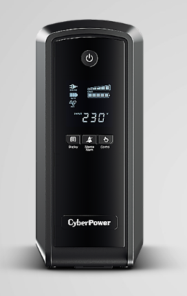 UPS Cyber Power CP900EPFCLCD, 900VA/540W, 6 Prize Schuko, Active PFC, Sinus Pur, AVR, LCD Display 2 UPS Cyber Power CP900EPFCLCD, 900VA/540W, 6 Prize Schuko, Active PFC, Sinus Pur, AVR, LCD Display - imagine 2