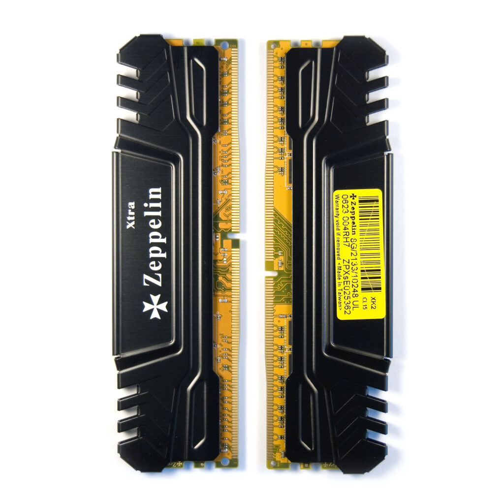 Memorie ddr zeppelin ddr4 16gb frecventa 2133 mhz (kit 2x 8gb) dual channel kit, radiator