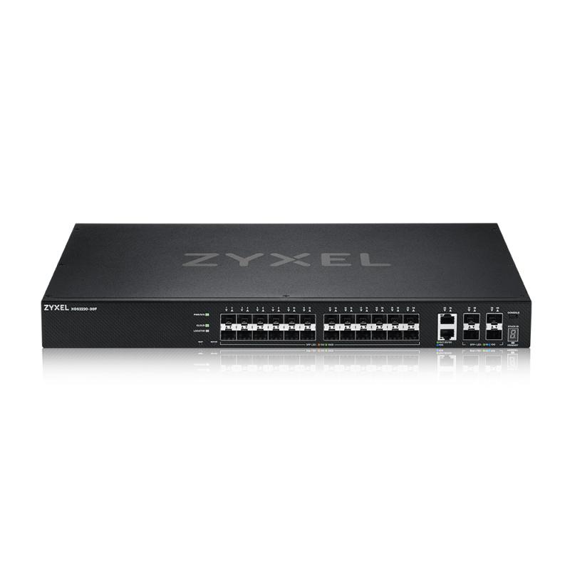 Switch ZyXEL XGS2220-30F Managed L3 Negru