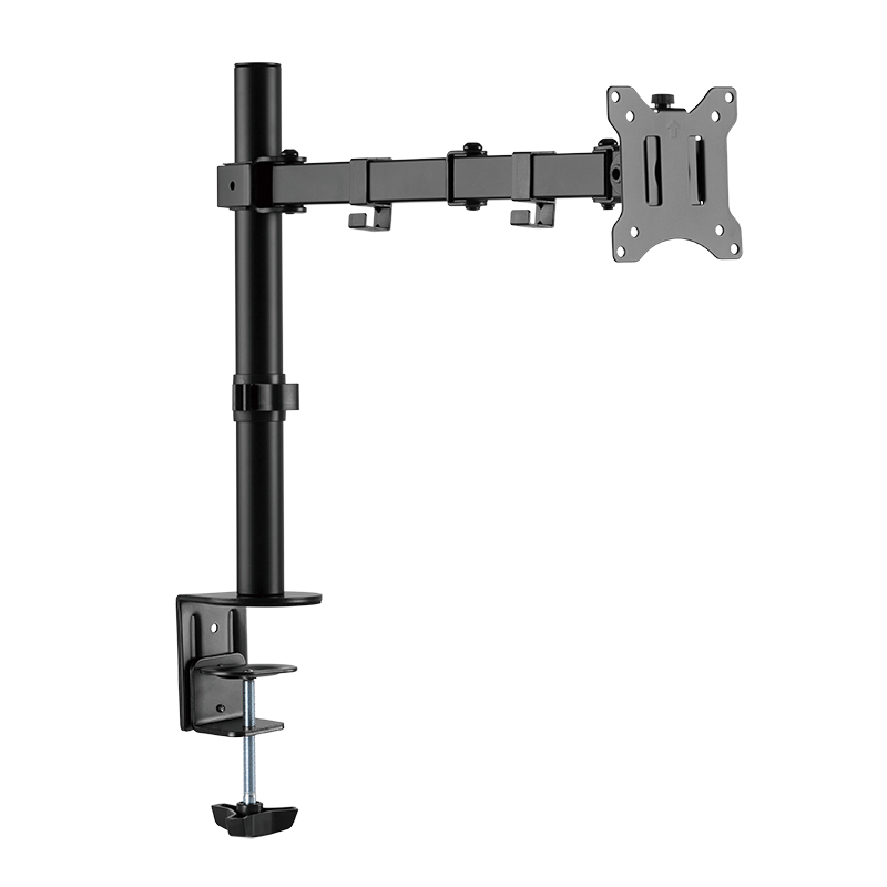 Suport De Birou Logilink, Pt 1 Tv/Monitor Plat, Diag. Max 32 Inch, Rotatie, Inclinare, Pivotare, Max 8 Kg, „Bp0097”