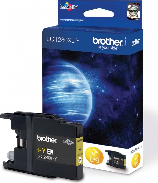 Cartus Brother LC-1280XLY Galben