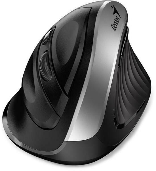 Mouse vertical, GENIUS, Negru