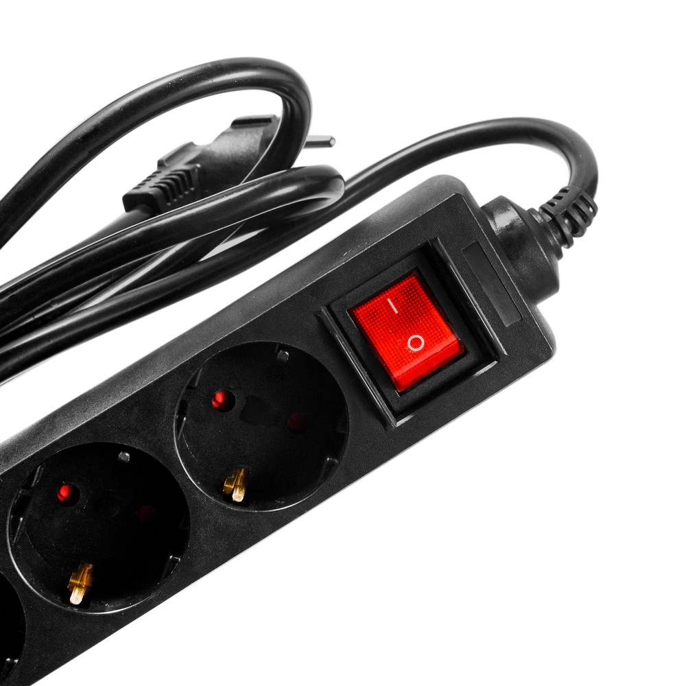 PRELUNGITOR SPACER SCHUKO x5 16A 1.8m BK 4 PRELUNGITOR SPACER SCHUKO x5 16A 1.8m BK - imagine 4