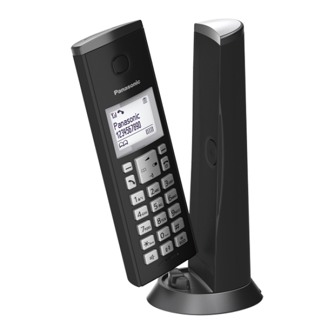 Telefon fara fir DECT Panasonic KX-TGK210EXB – negru, 1015148