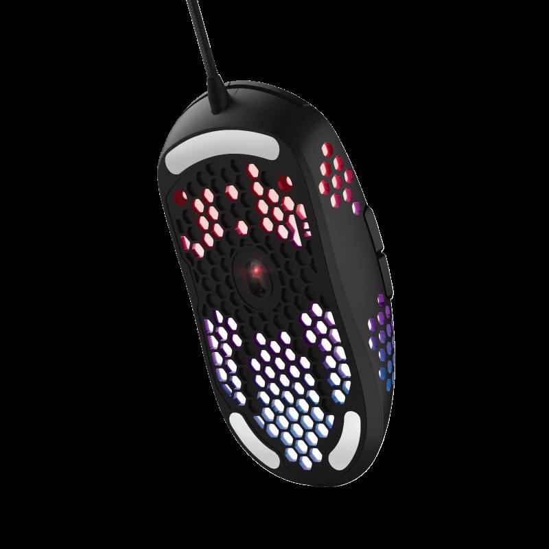 Mouse gaming Trust GXT960 Graphin, ultrausor 74g, cablu flexibil, iluminare RGB 5 Mouse gaming Trust GXT960 Graphin, ultrausor 74g, cablu flexibil, iluminare RGB - imagine 5