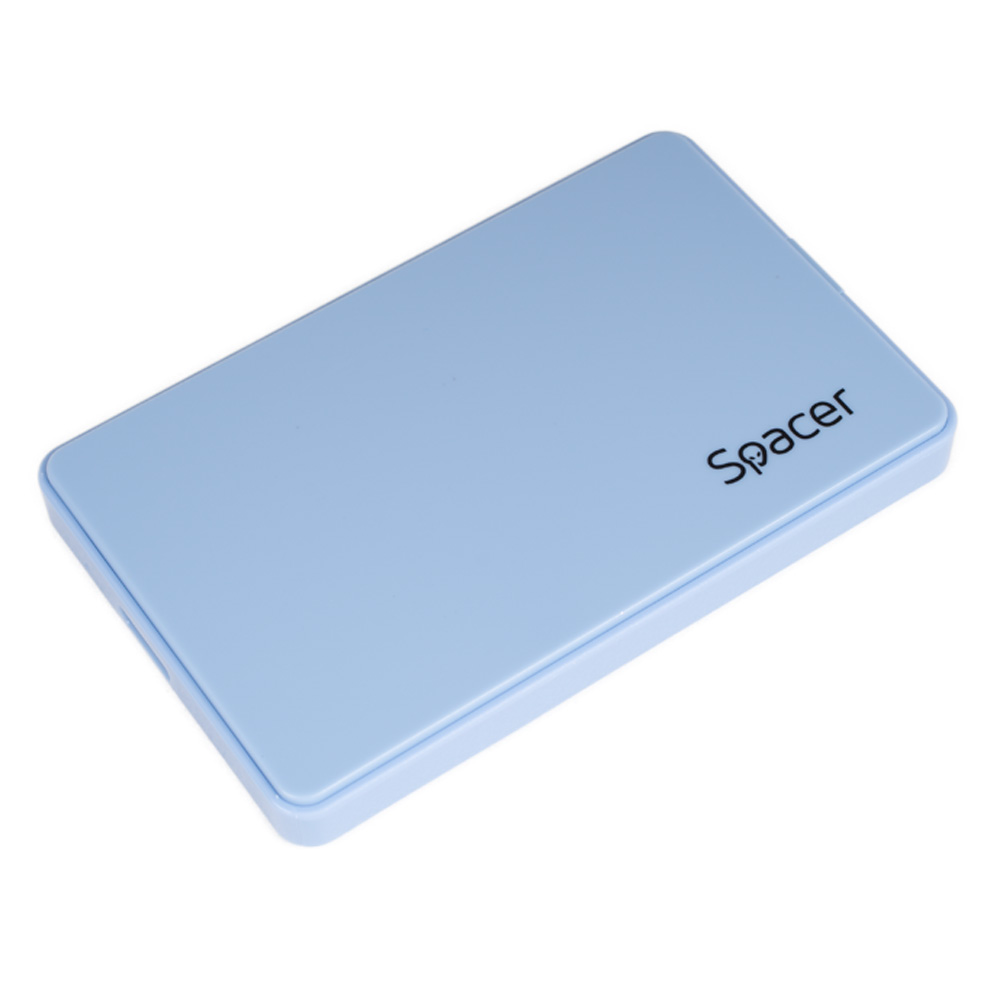 Rack ext. hdd/ssd 2.5 spacer usb 3.0 albastru