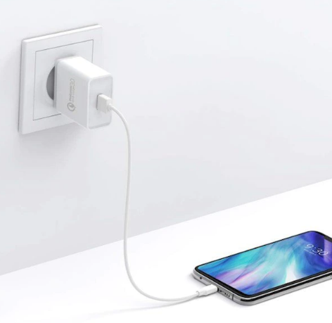 Incarcator retea Ugreen, CD122 Quick Charge 18W, 1 x USB 5V/3A, alb