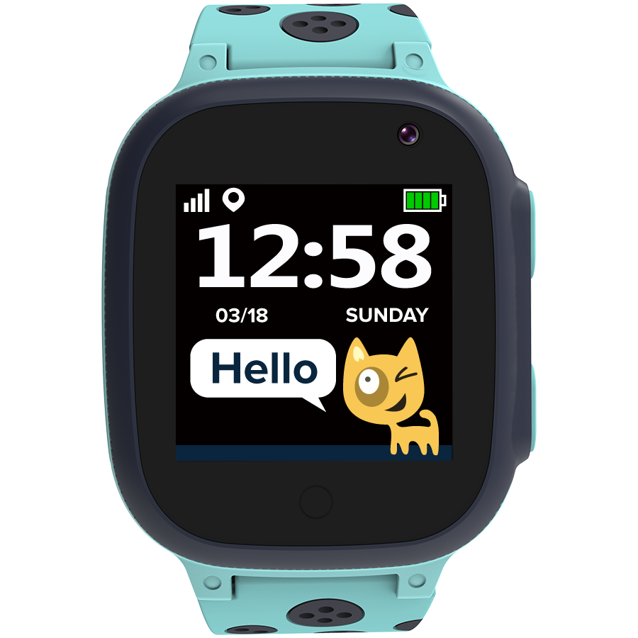 Smartwatch Canyon Sandy Kids CNE-KW34BL, SIM, Albastru