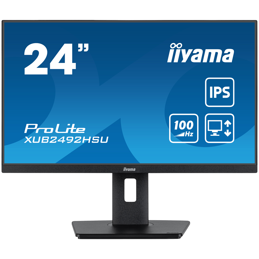 Monitor 23.8 inch IIyama PROLITE XUB2492HSU-B6 1920 x 1080 pixeli, 100 Hz