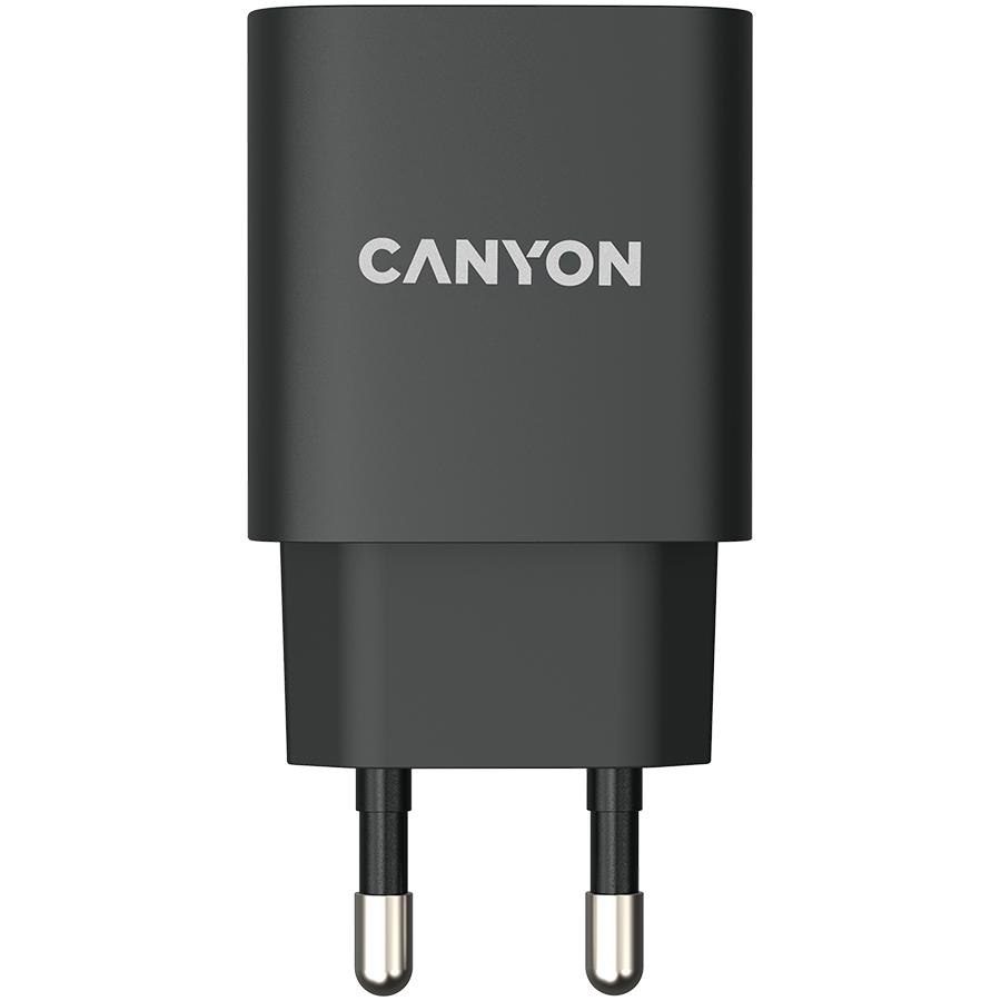 Incarcator retea Canyon H-20 Fast Charging PD 20W USB-C, Negru
