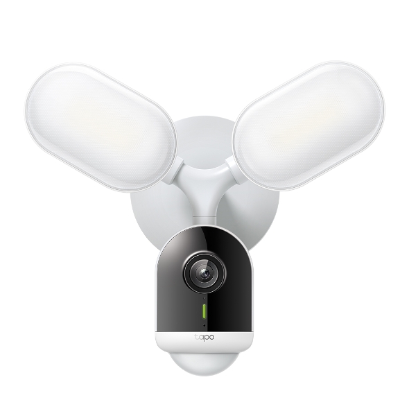 Camera de supraveghere pentru exterior smart TP-Link Tapo C720, 4MP, 2K QHD, Detectie smart, cu proiectoare/floodlight, 2800 lumenii, Functie Two-Way Audio, IP65