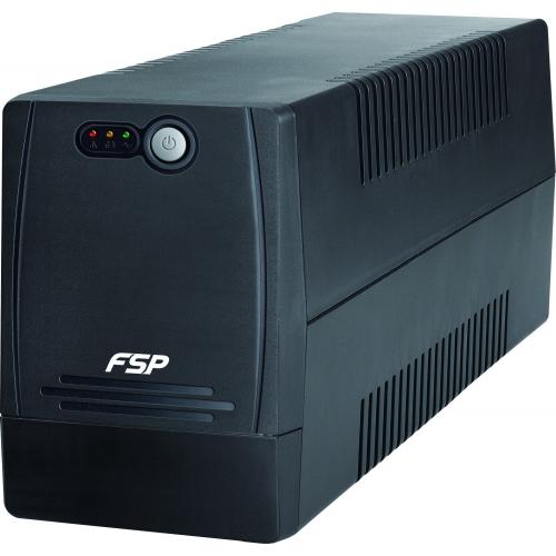 UPS FSP FP 1000, Line-interactive, 1000VA/600W, 4 Prize Schuko, 12 V/9 Ah x 2, Pornire la rece, AVR