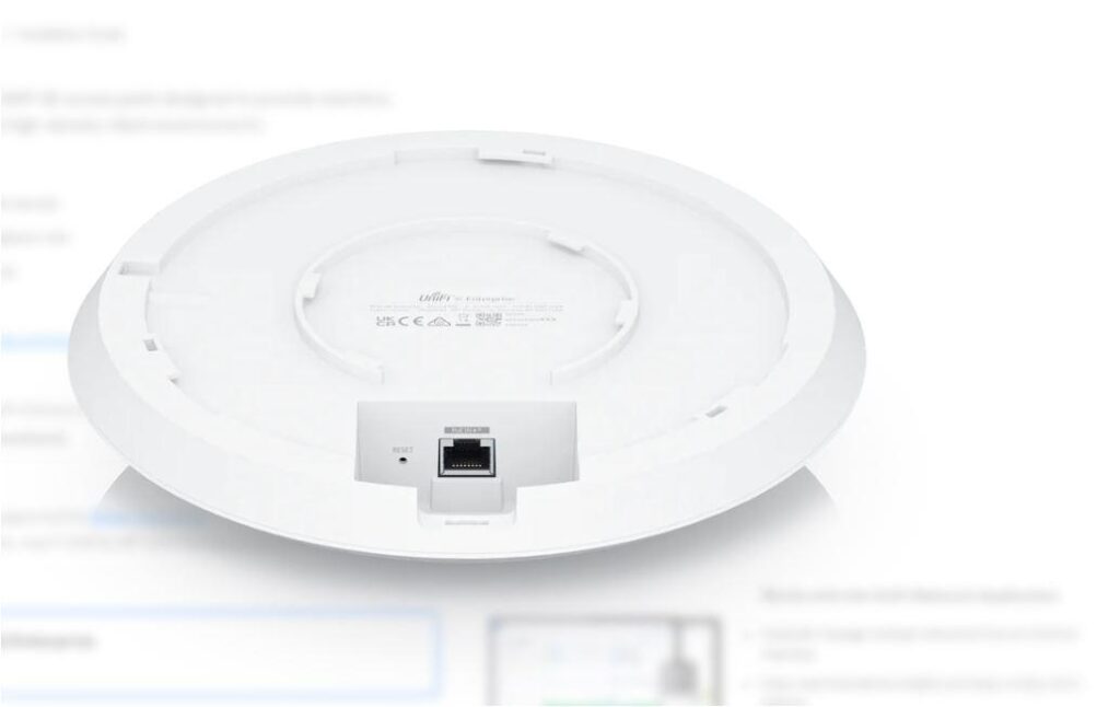Access Point UBIQUITI U6-ENTERPRISE UniFi6 Enterprise