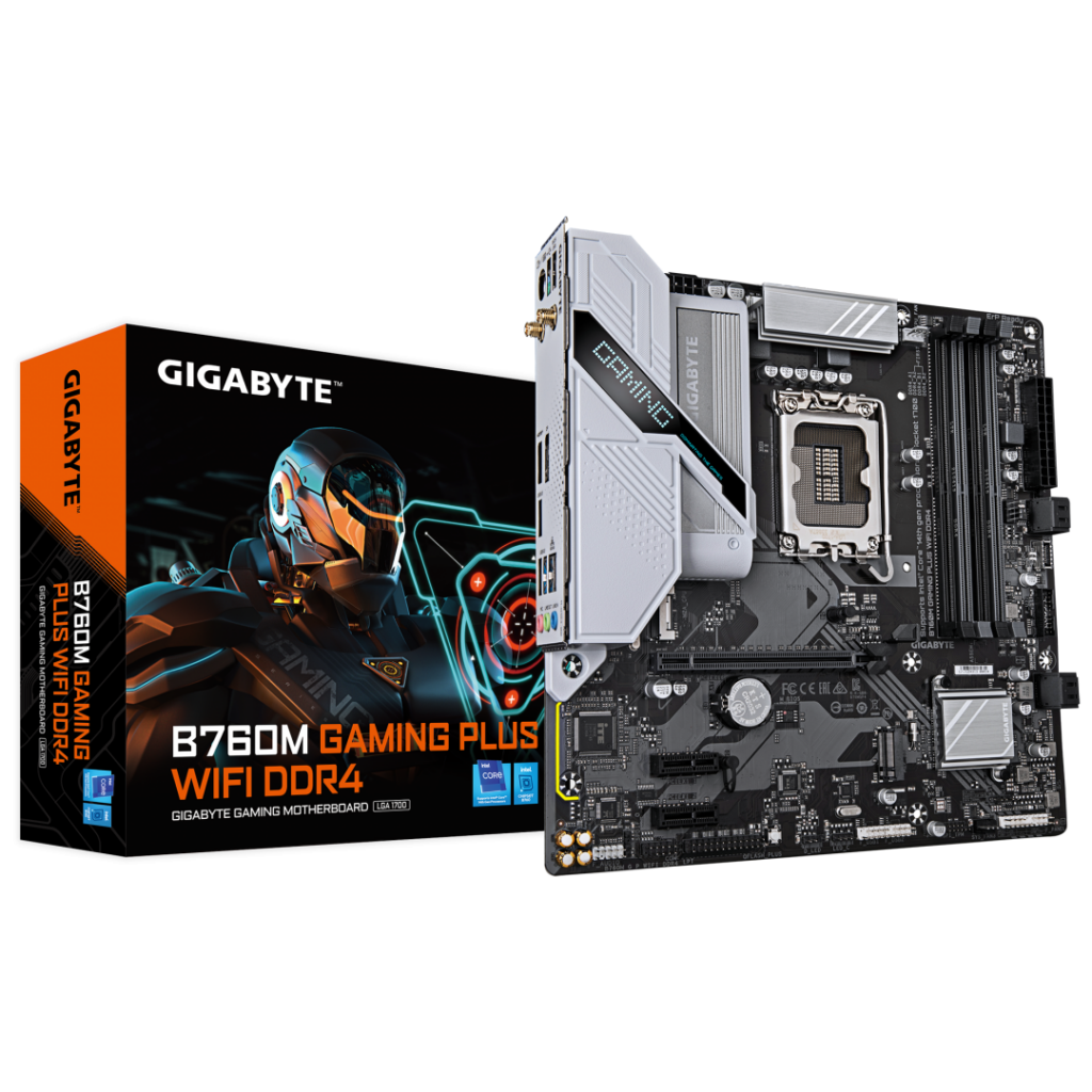 Placa de baza Gigabyte B760M G P WiFi DDR4, Socket LGA1700, DDR4