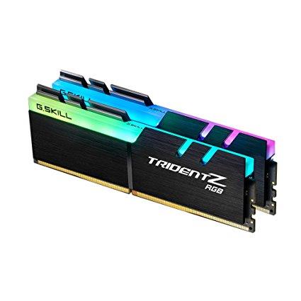 Memorie G.SKILL Trident Z RGB, 16GB(2x8GB) DDR4, 3000MHz CL16, Dual Channel Kit