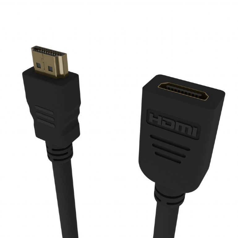 Cablu prelungitor HDMI, Gembird, Cu ethernet, 4.5 m, Negru