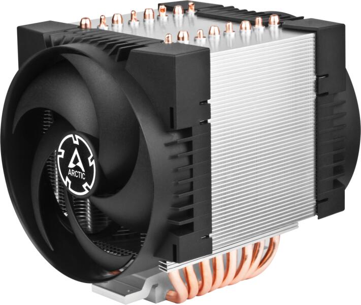 Cooler Procesor Arctic Freezer 4U-M, 2x12cm, 400-2300rpm, 40dBA, TR4, TR5, AMD SP5, negru