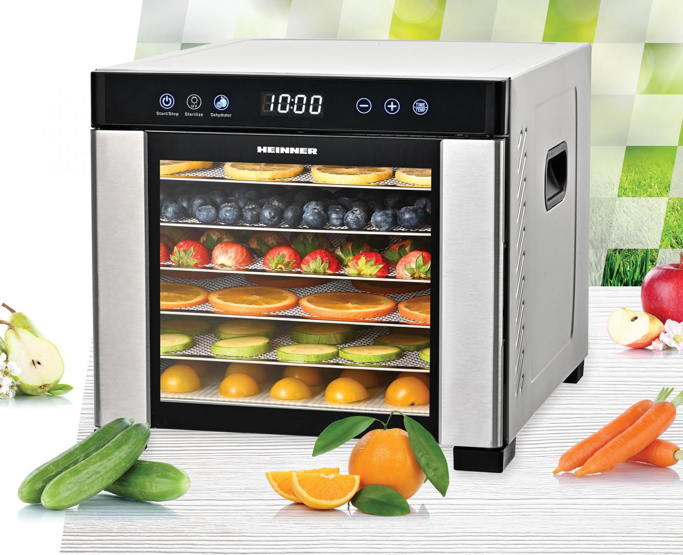 DESHIDRATOR HEINNER HFD-KD600SS - imagine 3
