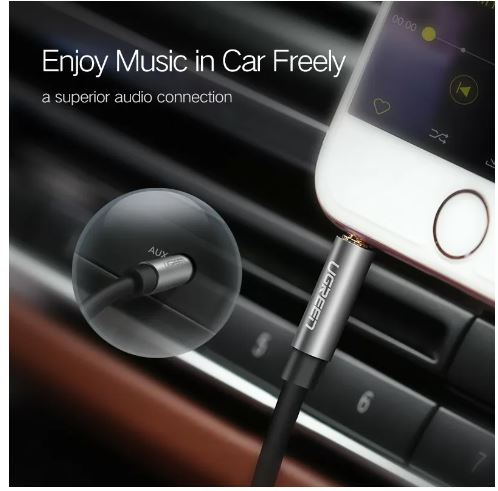 Cablu UGREEN AV112, tata jack 3.5 mm la tata jack 3.5 mm, 3m, Negru 2 Cablu UGREEN AV112, tata jack 3.5 mm la tata jack 3.5 mm, 3m, Negru - imagine 2