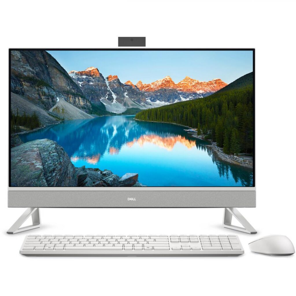 Desktop PC Dell All In One EC27250, procesor Intel Core 7, 27″ FHD, 16GB RAM, 512GB SSD, Windows 11 Pro