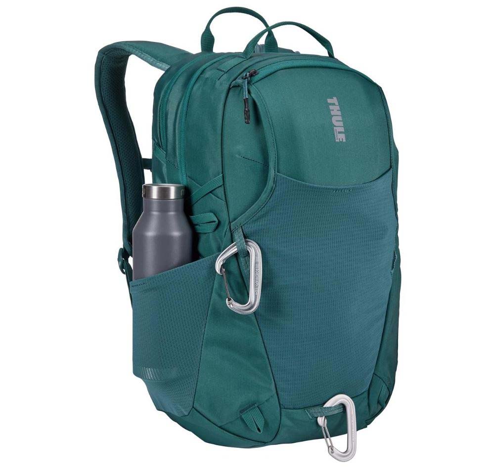 Rucsac Thule Enroute, 26 l, pentru notebook de max. 15.6 inch, 2 compartimente, buzunar lateral x 2, waterproof, nylon, verde 3 Rucsac Thule Enroute, 26 l, pentru notebook de max. 15.6 inch, 2 compartimente, buzunar lateral x 2, waterproof, nylon, verde - imagine 3