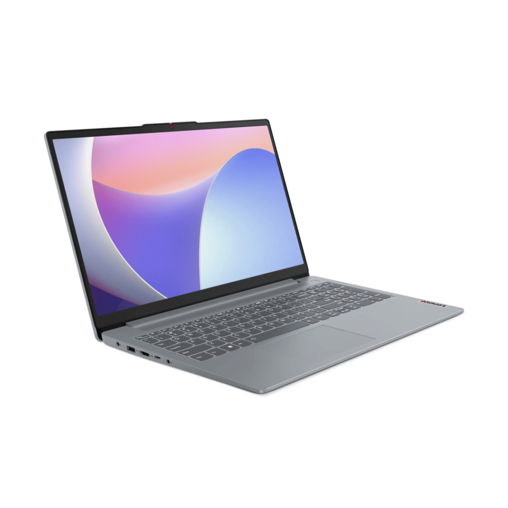 Laptop Lenovo IdeaPad Slim 3 15IAN8 cu procesor Intel® Core™ i3-N305 pana la 3.8GHz, 15.6″, Full HD, 8GB LPDDR5 RAM, 512GB SSD, Intel® UHD Graphics, No OS, Arctic Grey