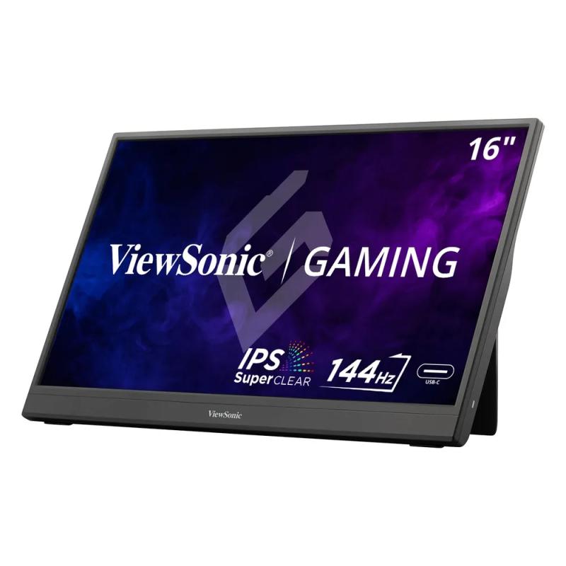 Monitor Gaming Portabil LED IPS ViewSonic VX1654 16", Full HD (1920x1080), 144Hz, 4.67ms, AMD FreeSync™, USB Type-C, miniHDMI, negru 3 Monitor Gaming Portabil LED IPS ViewSonic VX1654 16", Full HD (1920x1080), 144Hz, 4.67ms, AMD FreeSync™, USB Type-C, miniHDMI, negru - imagine 3