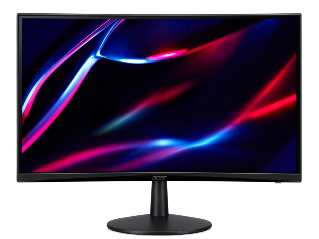 Monitor Gaming Curbat LED VA Acer Nitro ED240Q S3 23.6″, Full HD (1920×1080), 180Hz, 5ms, AMD FreeSync™ Premium, 2x HDMI, Display Port, Jack, VESA, negru
