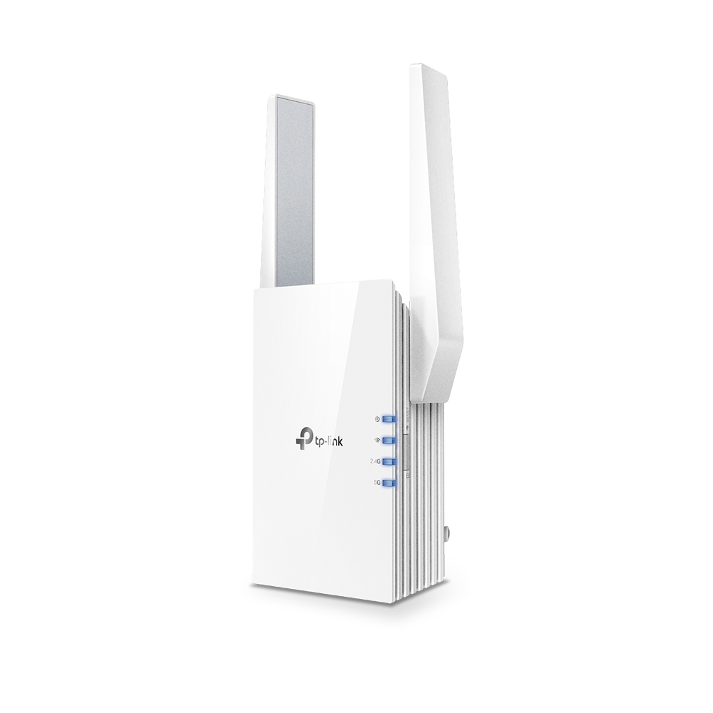 Range Extender TP-Link RE505X Wi-Fi 6 Dual-Band Gigabit AX1500, tehnologie OneMesh, Adaptive Path, Mod High Speed, Mod Access Point
