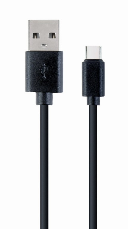 Cablu alimentare si date Gembird, USB 2.0 (T) la USB 2.0 Type-C (T), 1m, Negru, CC-USB2-AMCM-1M 2 Cablu alimentare si date Gembird, USB 2.0 (T) la USB 2.0 Type-C (T), 1m, Negru, CC-USB2-AMCM-1M - imagine 2