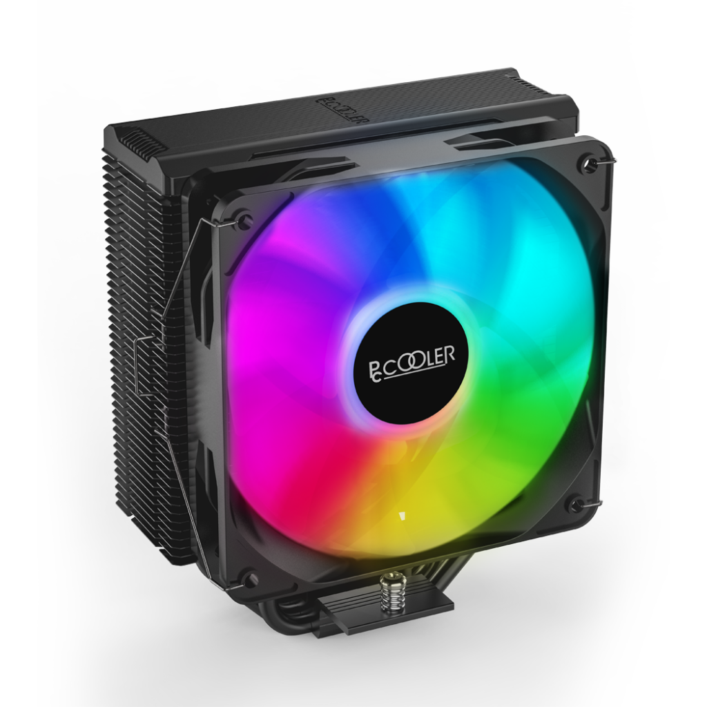 Cooler PCCOOLER, skt. universal, racire cu aer, vent. 120mm, 400 – 1800 RPM, LED RGB adresabil