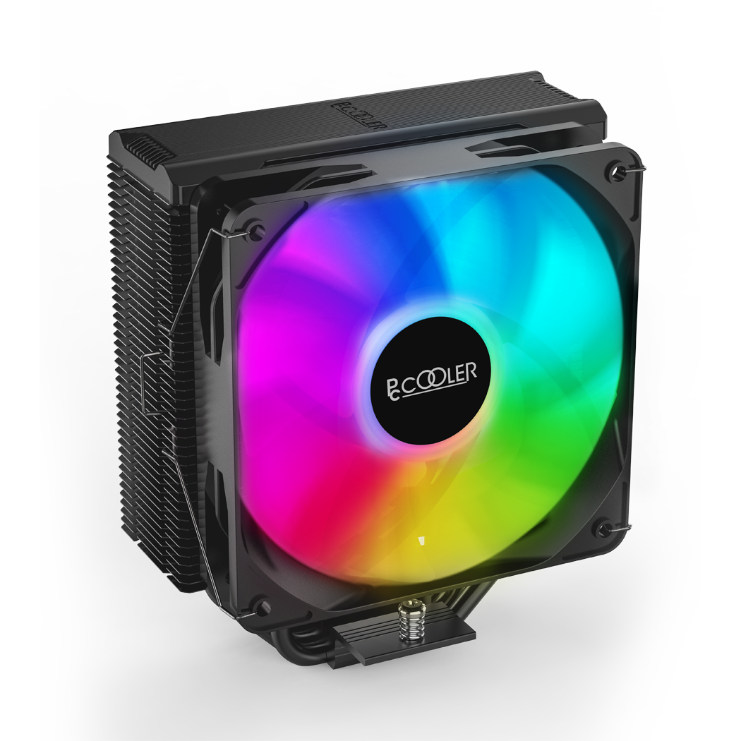 Cooler PCCOOLER, skt. universal, racire cu aer, vent. 120mm, 400 – 1800 RPM, LED RGB adresabil 1 Cooler PCCOOLER, skt. universal, racire cu aer, vent. 120mm, 400 – 1800 RPM, LED RGB adresabil