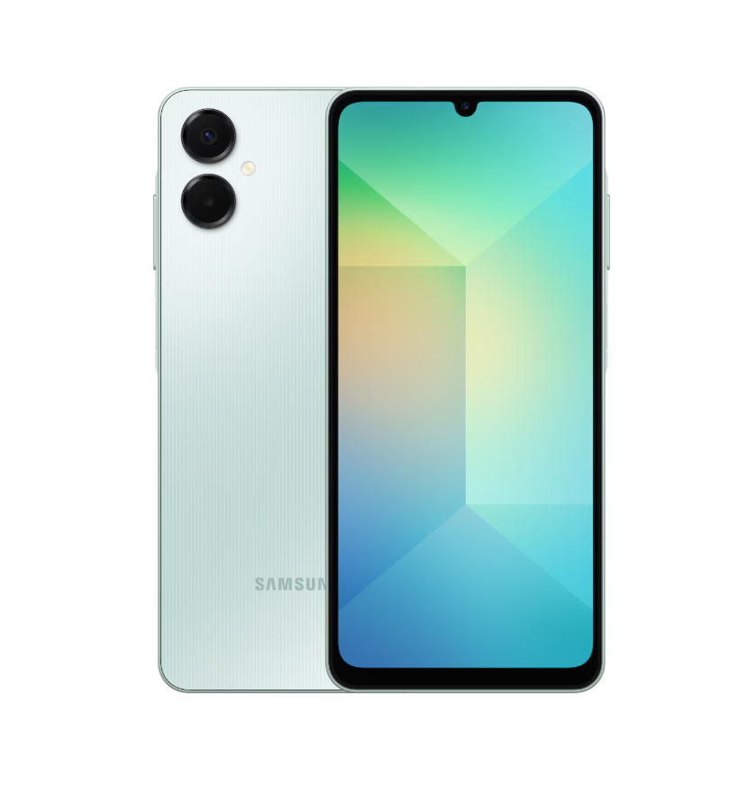 Telefon mobil Samsung Galaxy A06, 64GB, 4GB RAM, 5G, Light Green