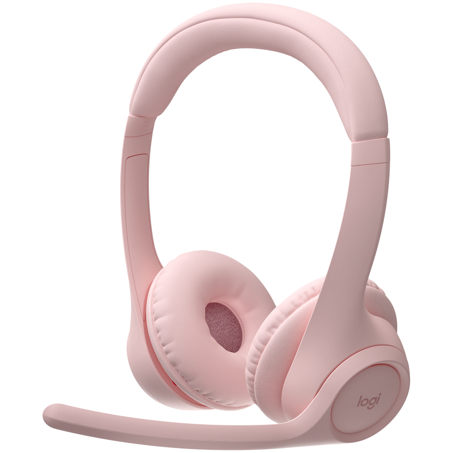 Casti Logitech Bluetooth ZONE 300, Rose
