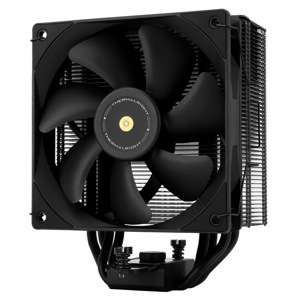 COOLER Thermalright „Assassin Spirit 120 EVO Dark” skt. Intel si AMD, racire cu aer, vent. 120mm, 1850 rpm, 4 heatpipes, inaltime 156mm, fara LED,”Assassin Spirit 120 EVO Dark”  (timbru verde 0.8 lei)