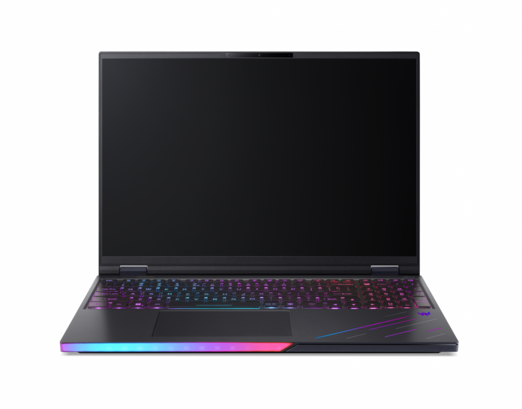 Laptop Acer Predator Helios 16 AI PH16-73-98HA, 16 inch 2560 x 1600, Intel Core Ultra 9 275HX 24 C / 24 T, 2.7 GHz – 5.4 GHz, 40 MB cache, 28 W, 32 GB DDR5, 2 TB SSD, Nvidia GeForce RTX 5090, Fara sistem de operare, Negru