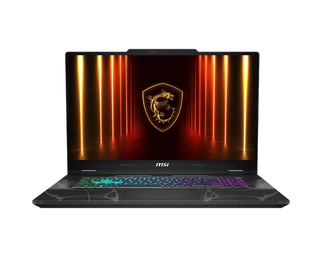 Laptop Gaming MSI Cyborg 15 B2RWFKG cu procesor Intel® Core™ 7 240H pana la 5.2GHz, 15.6”, IPS, Full HD, 144Hz, 16GB DDR5 RAM, 512GB SSD, NVIDIA GeForce RTX 5060 8GB GDDR7, No OS, Translucent Black