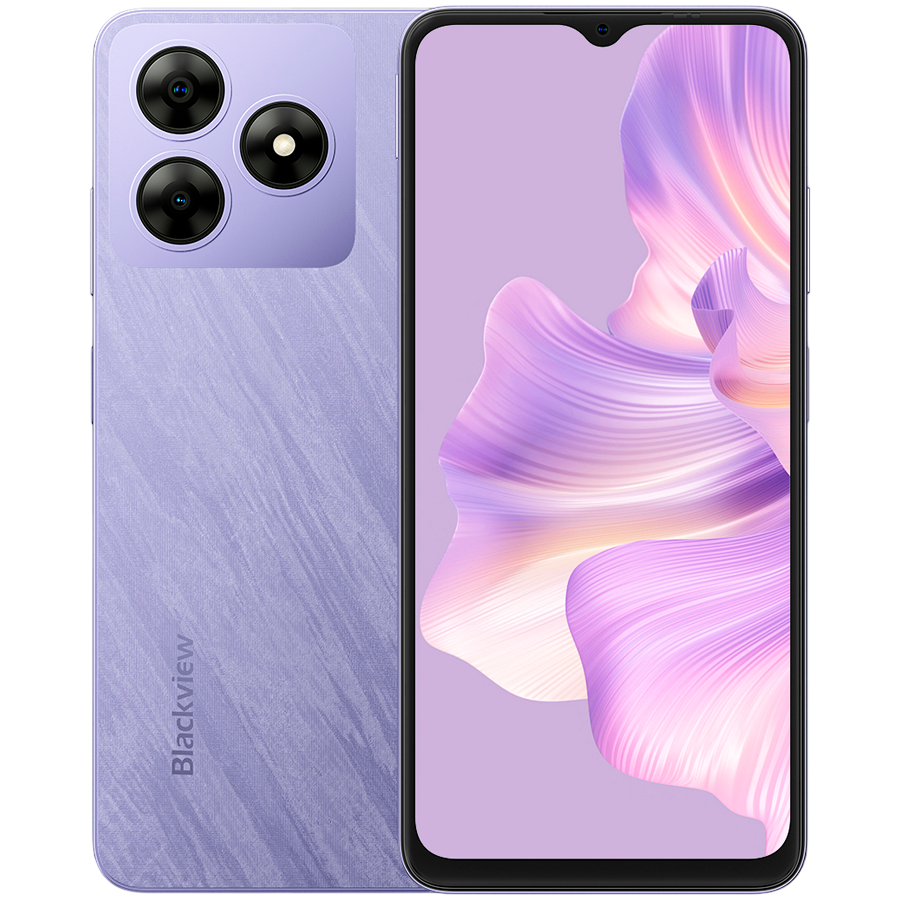 Blackview WAVE 8C LTE 6.56″ LTE HD IPS 720×1612 60Hz 2+64GB T603 1.6GHz CAM 8MP/13MP 5000mAh Android 14GO Sunset Purple „BV_WAVE 8C-PE_EU” (timbru verde 0.45 lei)