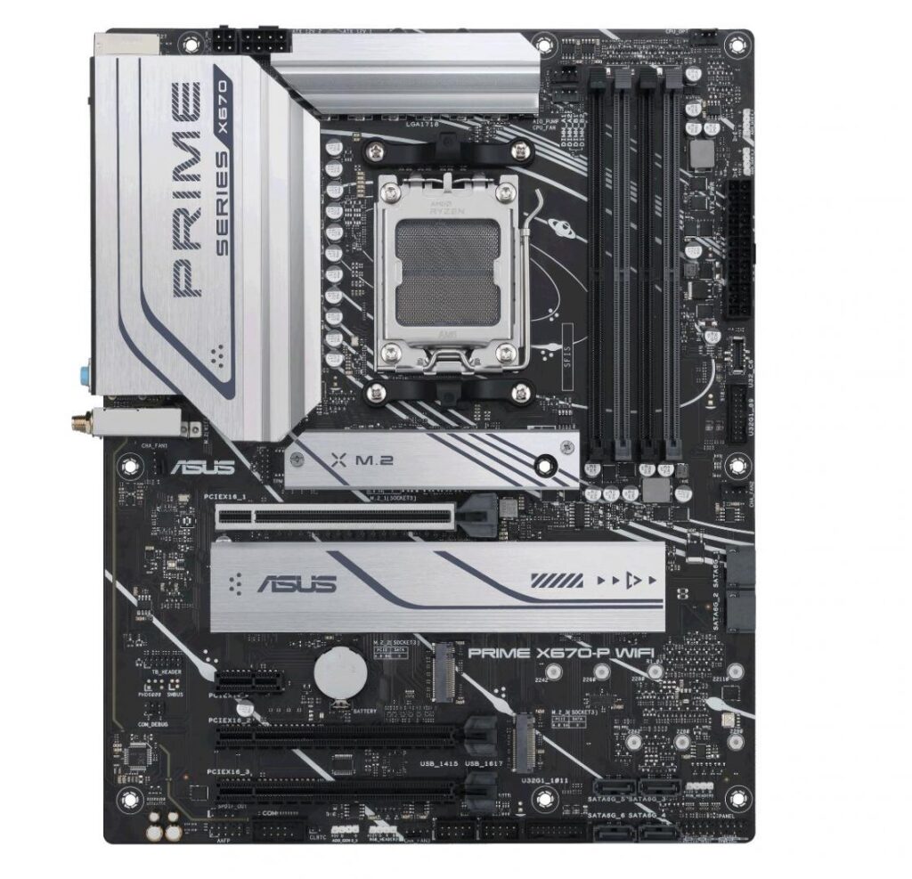 Placa de baza Asus PRIME X670-P WIFI, Socket AM5