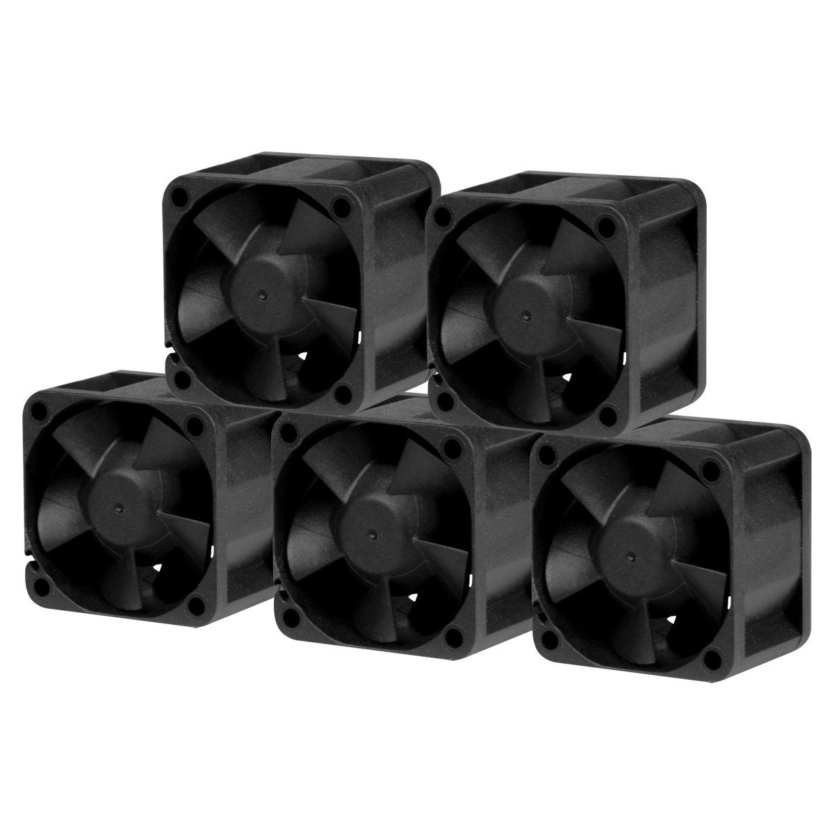 Ventilator ARCTIC S4028-6K, Negru, pachet 5 ventilatoare, Negru 1 Ventilator ARCTIC S4028-6K, Negru, pachet 5 ventilatoare, Negru