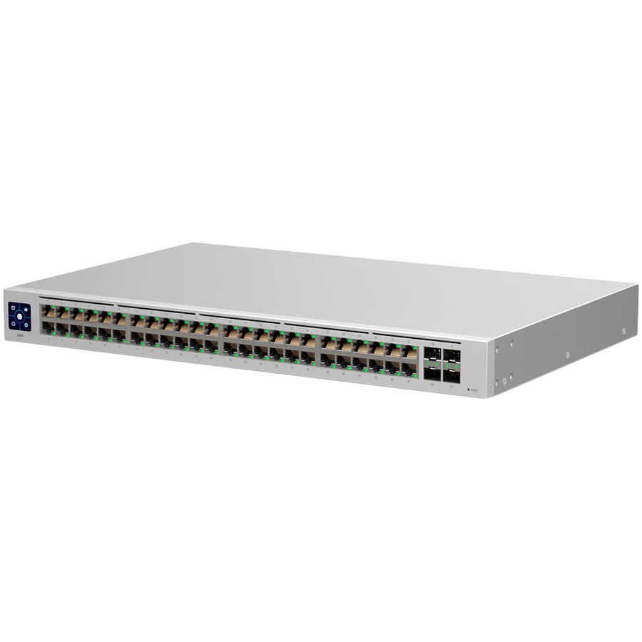Switch Ubiquiti Standard USW-48, 48 porturi Gigabit, 4 porturi Gigabit SFP