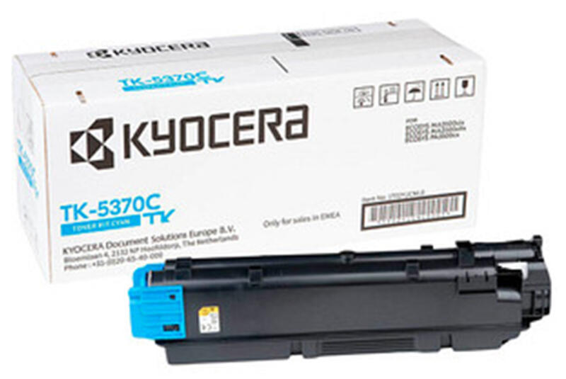 Toner Kyocera TK-5370, original, cyan, 5000 pagini