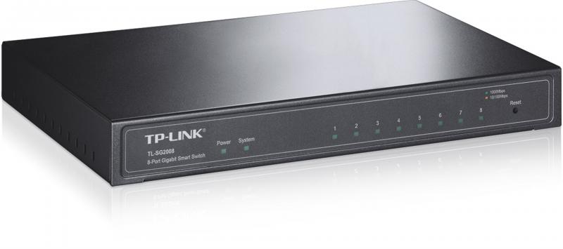 Switch TP-LINK TL-SG2008, 8 x 10/100/1000Mbps 3 Switch TP-LINK TL-SG2008, 8 x 10/100/1000Mbps - imagine 3