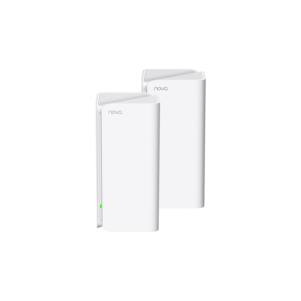 Set 2 routere Wireless, Tenda, 6 antene, Alb