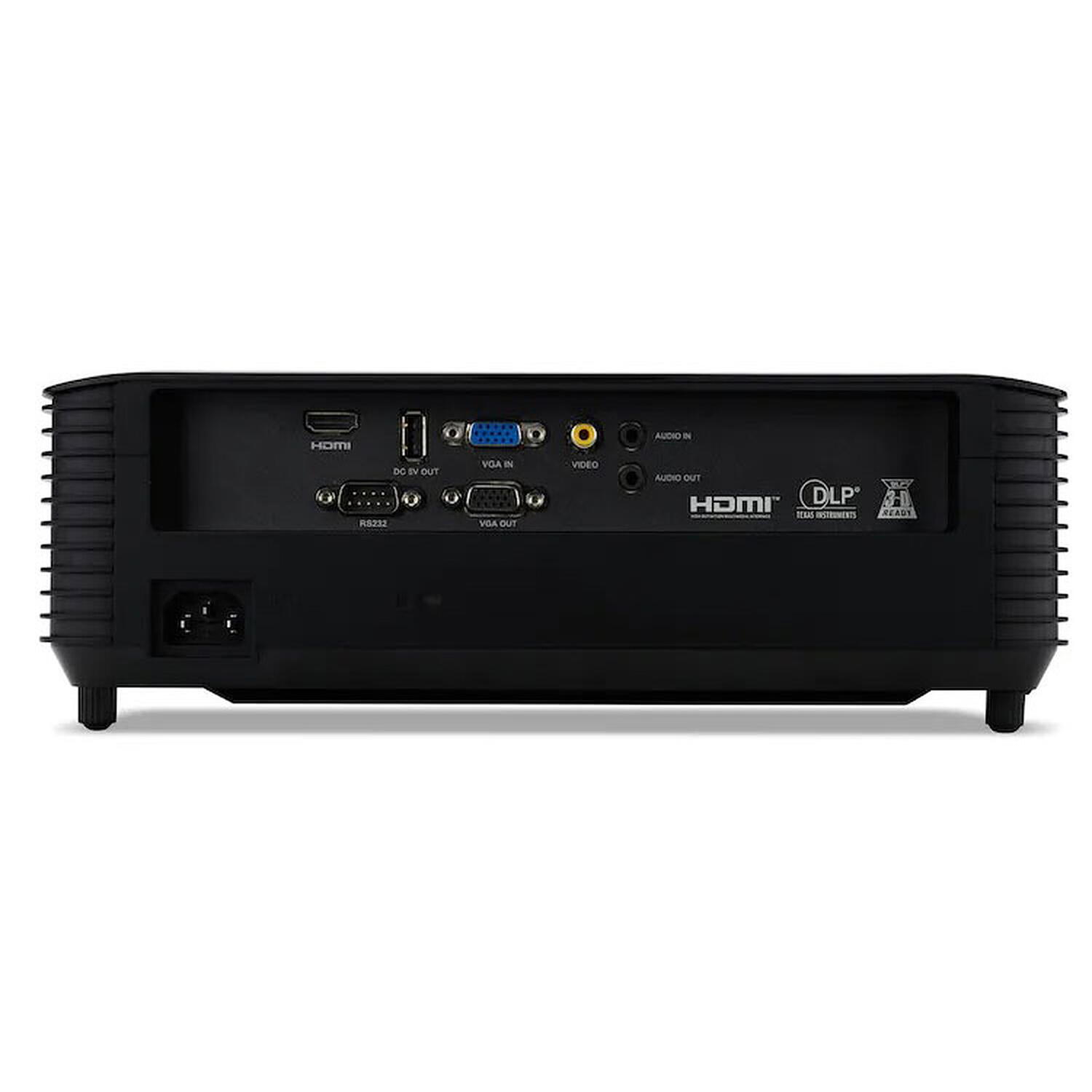 Videoproiector Acer X139, DLP, WXGA 1280 x 800, 5000 lm, 16:10, HDMI, VGA, Boxe 3W, Negru 4 Videoproiector Acer X139, DLP, WXGA 1280 x 800, 5000 lm, 16:10, HDMI, VGA, Boxe 3W, Negru - imagine 4