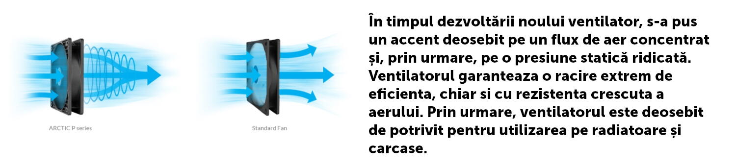 Ventilator ARCTIC P8 PWM PST, pachet 5 ventilatoare, Negru 4 Ventilator ARCTIC P8 PWM PST, pachet 5 ventilatoare, Negru - imagine 4
