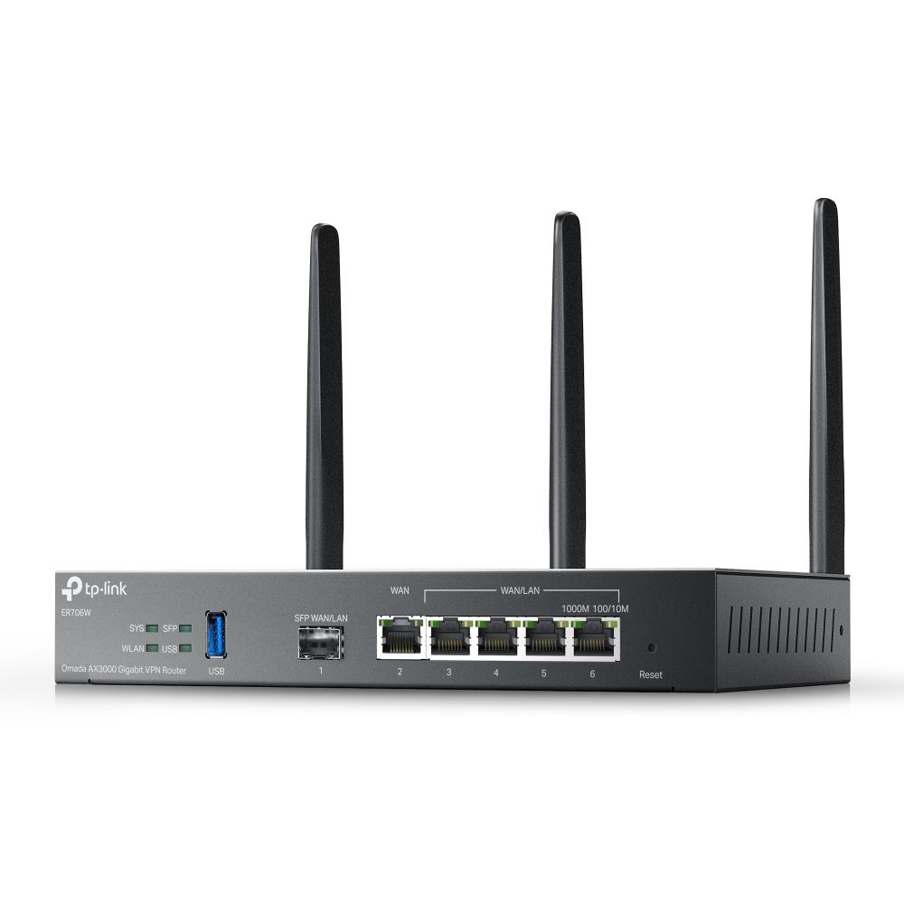 Router VPN Wireless TP-LINK ER706W, AX3000, Omada, Multi-Wan, Wi-Fi 6 3 Router VPN Wireless TP-LINK ER706W, AX3000, Omada, Multi-Wan, Wi-Fi 6 - imagine 3