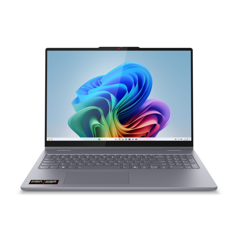 Laptop Lenovo IdeaPad 5 2-in-1 16AKP10 cu procesor AMD Ryzen™ AI 7 350 pana la 5.0GHz, 16”, WUXGA, IPS, Touch, 16GB LPDDR5x RAM, 1TB SSD, AMD Radeon™ 860M Graphics, Windows® 11 Home, Luna Grey